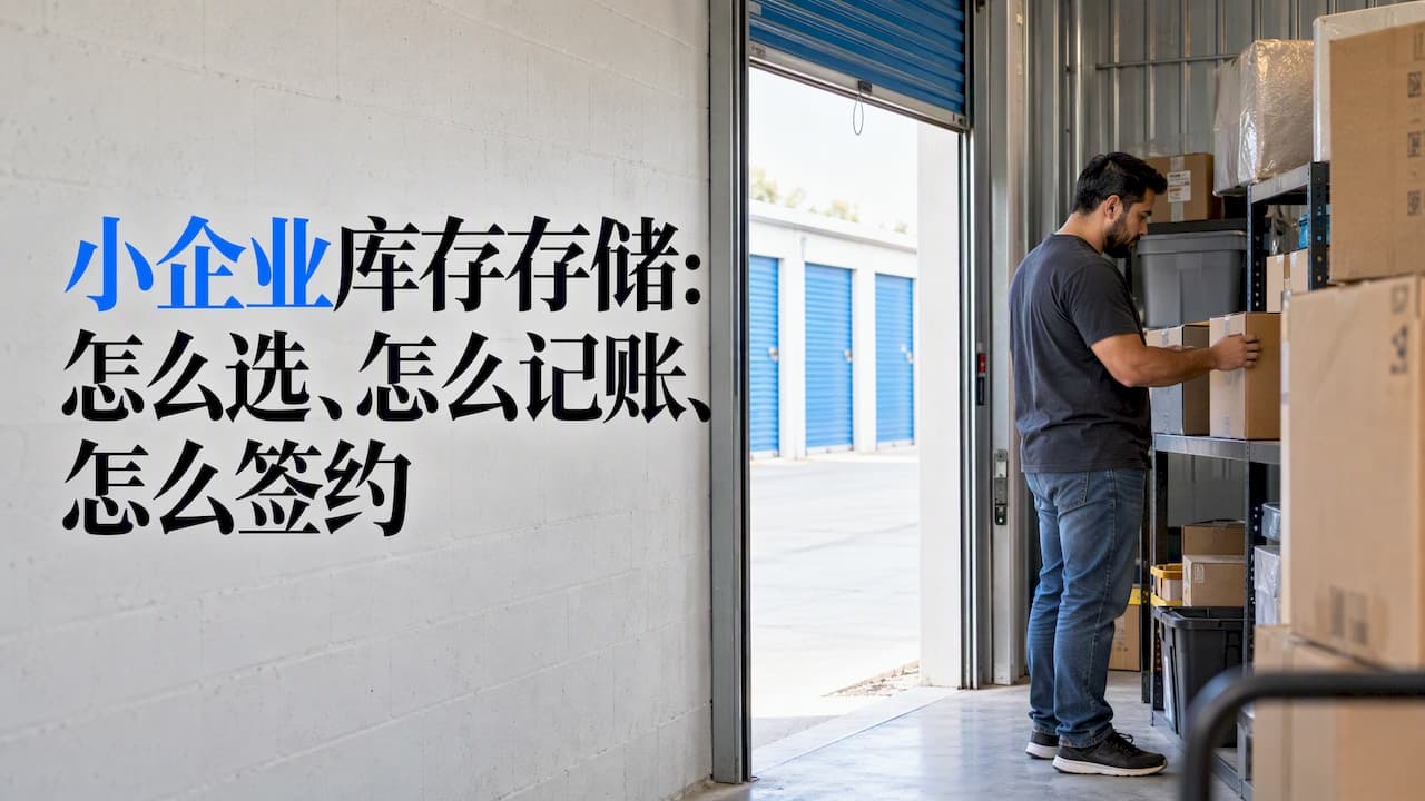 小企业库存存储：怎么选、怎么记账、怎么签约