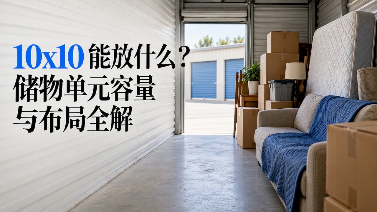 10x10 能放什么？储物单元容量、物品与布局全解