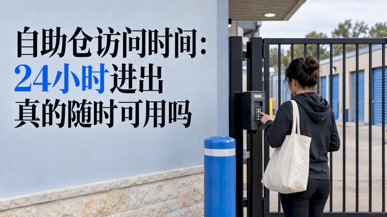自助仓访问时间：24小时进出真的随时可用吗