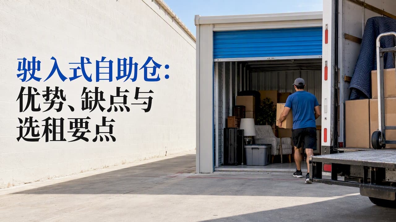 驶入式自助仓有哪些优势？优缺点与选租要点