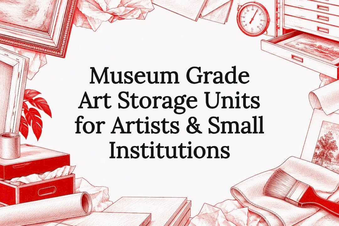 Museum Grade Art Storage Units for Artists & Small Institutions
