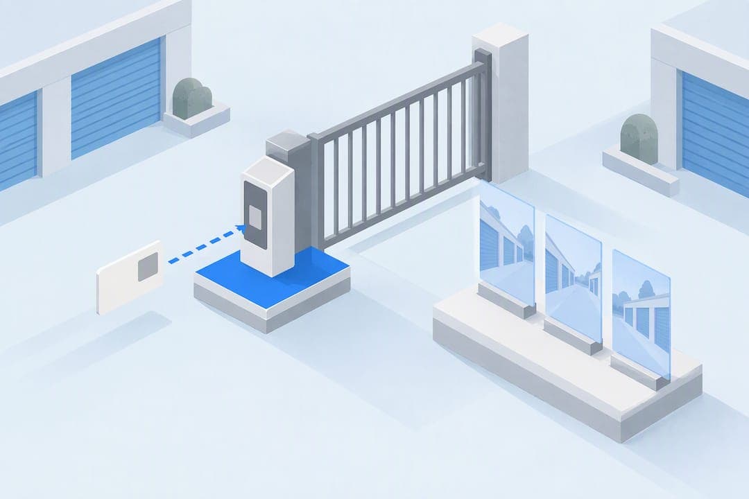 Codes in Minutes: Renters' Storage Access Control With Kiosks and Video