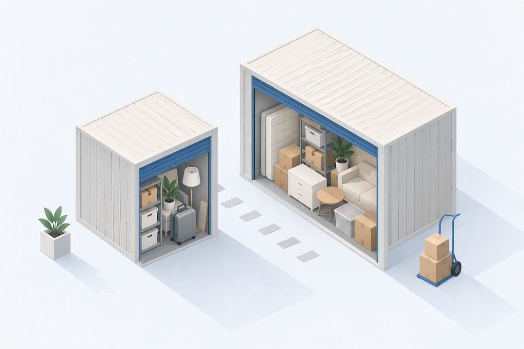 Small Apartment Storage: Pick a 5x5 or 5x10 and Stay Flexible