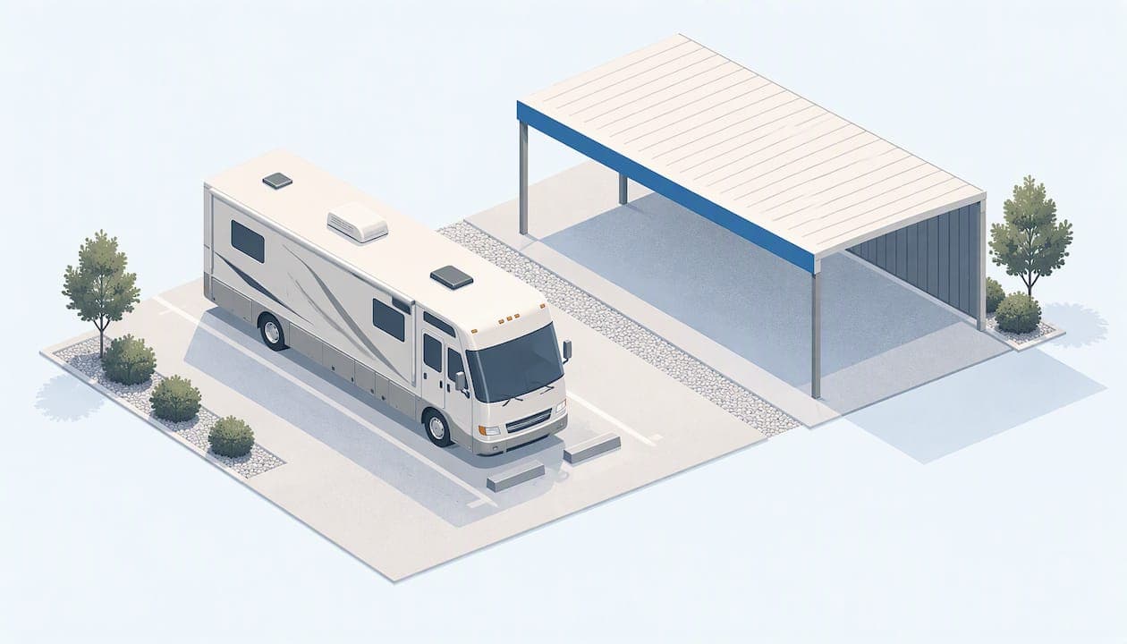 Outdoor RV Storage: What to Know Before You Park